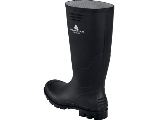 Botas Deltaplus de seguridad stone pvc negro suela de tacos talla 40 STONEOBNO40, imagen 4 mini