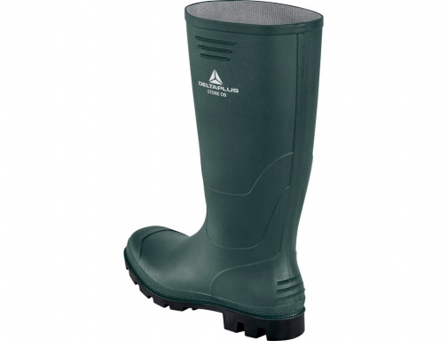 Botas Deltaplus de seguridad stone pvc verde suela de tacos talla 39 STONEOBVE39, imagen 4 mini