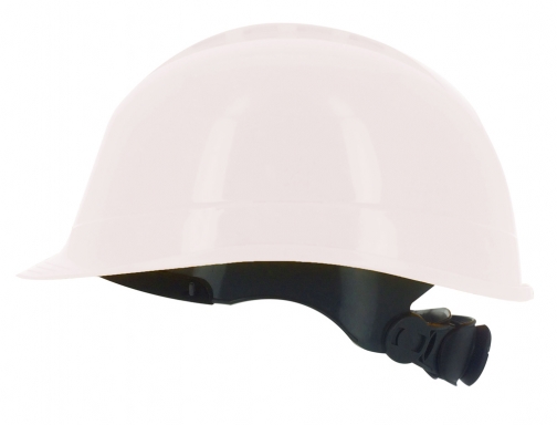 Casco Faru de proteccion polietileno con ruleta y atalaje 6 puntos ventilado 1470RVBL, imagen 2 mini