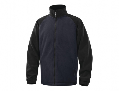 Chaqueta Deltaplus polar con cremallera 2 bolsillos color azul talla l VERN2BMGT, imagen 2 mini