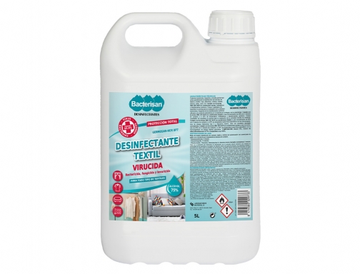 Desinfectante bacterisan germosannor bp7 virucida para textil garrafa de 5 litros Otros 5012GD029887, imagen 2 mini