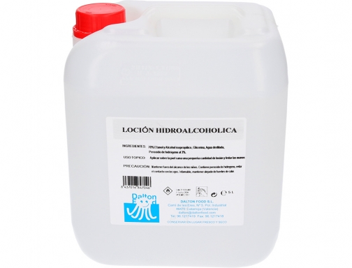 Gel hidroalcoholico para manos limpia y desinfecta sin aclarado garrafa 5 litros Otros 161807, imagen 3 mini