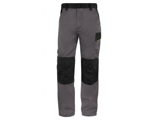 Pantalon de trabajo Deltaplus cintura ajustable 5 bolsillos color gris verde talla M6PANGRXG, imagen 3 mini