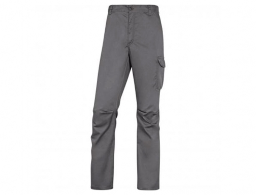 Pantalon de trabajo Deltaplus cintura elastica 5 bolsillos color gris negro talla PANOSTRPAGNTPT, imagen 3 mini