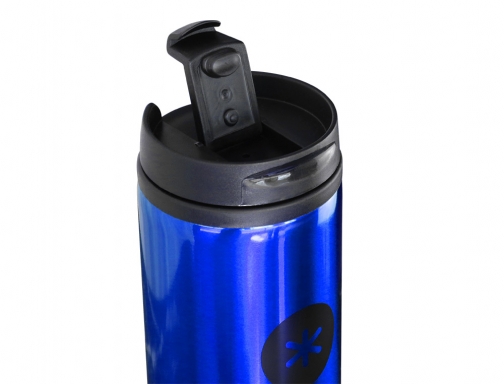 Vaso Antartik acero inoxidable con tapa dosificador de seguridad y base acolchada 4880AZUL, imagen 4 mini