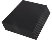 Carton Pluma Liderpapel Negro Doble Cara 50X70 cm Espesor 5 Mm