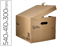 Cajon contenedor Liderpapel carton manual