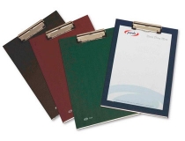 Portanotas Pardo carton forrado pvc folio