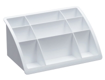 Organizador sobremesa plastico Offisys timeless blanco