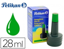 Tinta tampon Pelikan verde bote