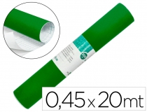 Rollo adhesivo Liderpapel unicolor verde brillo  RO06