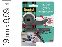 Portarrollo Scotch clip & twist