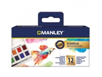 Acuarela Manley 12 ml caja