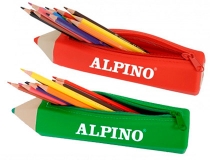 Bolso escolar Alpino portatodo forma lapiz