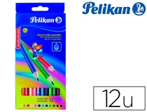 Lapices de colores Pelikan hexagonales