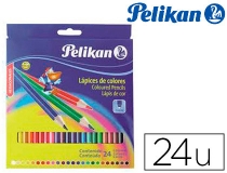 Lapices de colores Pelikan hexagonales