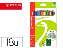 Lapices de colores Stabilo green