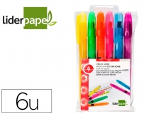 Marcador de cera gel Liderpapel