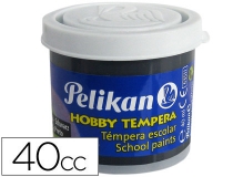 Tempera hobby 40 cc negro n.11