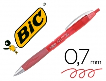 Boligrafo Bic atlantis rojo retractil