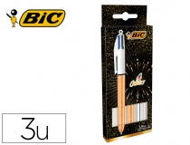 Boligrafo Bic cuatro colores set