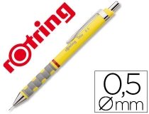 Portaminas Rotring tikky 0,5 mm amarillo