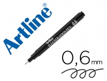 Rotulador Artline calibrado micrometrico negro