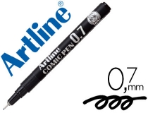 Rotulador Artline calibrado micrometrico negro comic