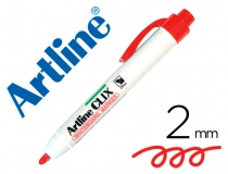 Rotulador Artline clix pizarra ek573a rojo