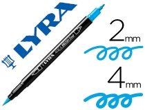 Rotulador Lyra aqua brush acuarelable doble