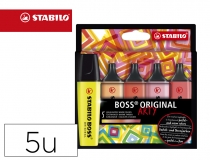 Rotulador Stabilo boss fluorescente 70