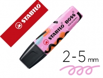 Rotulador Stabilo boss fluorescente original pastel