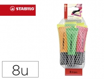 Rotulador Stabilo neon 72 blister