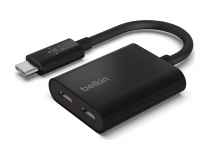 Adaptador Belkin F7U081BTBLK usbc de audio