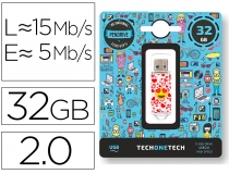 Memoria usb Tech on tech emojitech