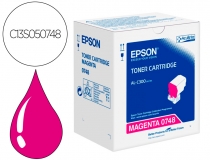 Toner Epson C13S050748 magenta 8800 paginas