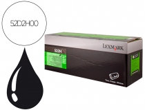 Toner laser Lexmark 522h negro 52D2H00