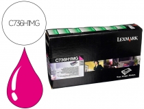 Toner laser Lexmark C736H1MG magenta 10000