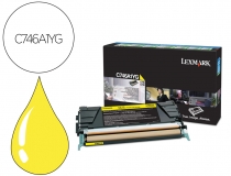 Toner Lexmark laser C746A1YG c746 c748