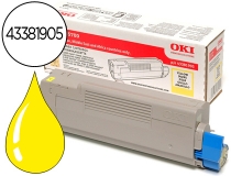 Toner Oki c5600 5700 amarillo 2.000