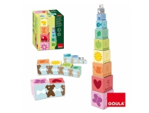 Juego Diset didacticos cubos apilables 10