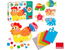 Juego Goula didactico animal stickers