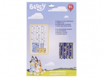 Set de papeleria coloreable bluey Cerda