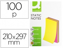 Bloc de notas electrostaticas quita y