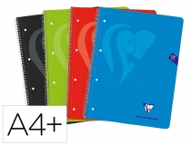 Cuaderno espiral Clairefontaine tapa forrada