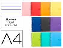 Cuaderno espiral Liderpapel A4 crafty