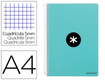 Cuaderno espiral liderpapel A4 micro