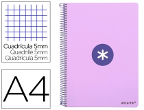 Cuaderno espiral liderpapel A4 micro