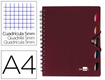 Cuaderno espiral Liderpapel A4 micro