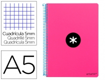 Cuaderno espiral Antartik A5 tapa